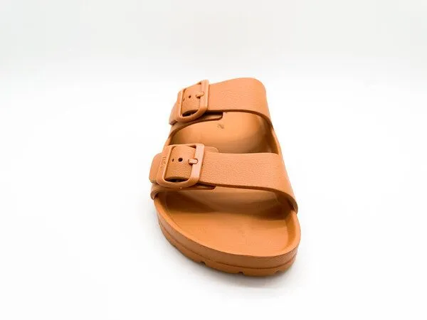 thies Vegane Ecofoam Sandale thies, Bitter orange, – Produktbild 3 von 4