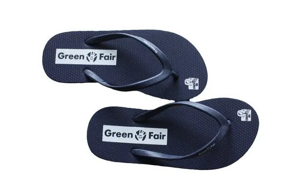 green&fair Green&Fair Kinder phlip phlops, Green, – Produktbild 6 von 7