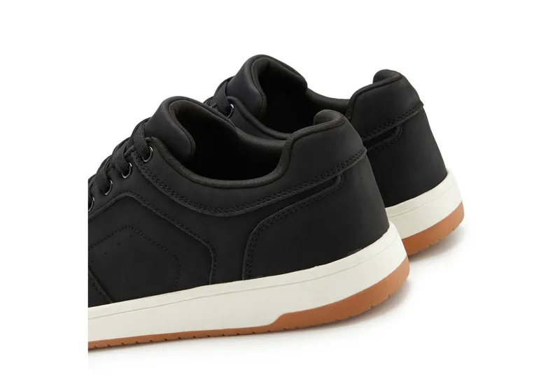 AUTHENTIC LE JOGGER AUTHENTIC LE JOGGER Schnürhalbschuh, Freizeitschuh, Schnürschuh, Turnschuh Sneaker im modischen Casual-Look VEGAN, Schwarz, – Produktbild 5 von 5