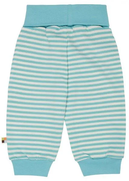 loud + proud loud + proud Babys & Kinder Weiche Hose, GOTS-zertifiziert, Cyan(petrol), – Produktbild 2 von 2