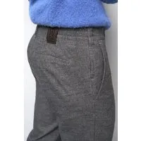 M 5 BY MEYER M 5 BY MEYER Sportliche Chino im Wool Look, Grau (mid grey), – Produktbild 3 von 8