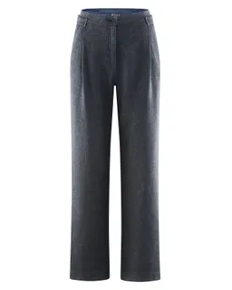 HempAge HempAge Damen vegan Plisseehose In Marineblau – Produktbild 1 von 1