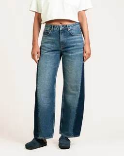 Kuyichi Kuyichi Damen vegan Jeans Lucy Loose Shadow Blue – Produktbild 1 von 1