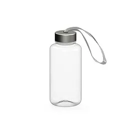 elasto elasto Trinkflasche Pure, 700 ml, RENEW, Silber / transparent, – Produktbild 1 von 1
