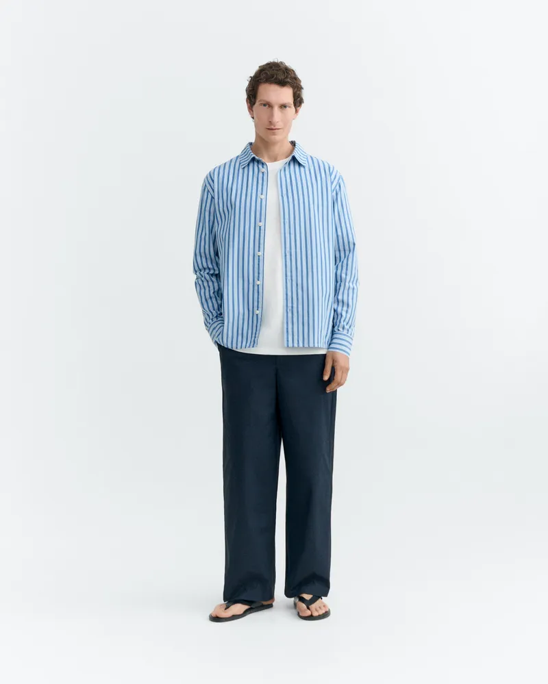 thinking mu Thinking MU Herren vegan Hose Relaxed Marc Anzug Navy, Extra dunkelblau, – Produktbild 1 von 2