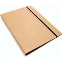 tyyp tyyp Klemmbrettmappe A4 – klimazertifiziert – 100% Recyclingpapier, Natur (braun), – Produktbild 4 von 4