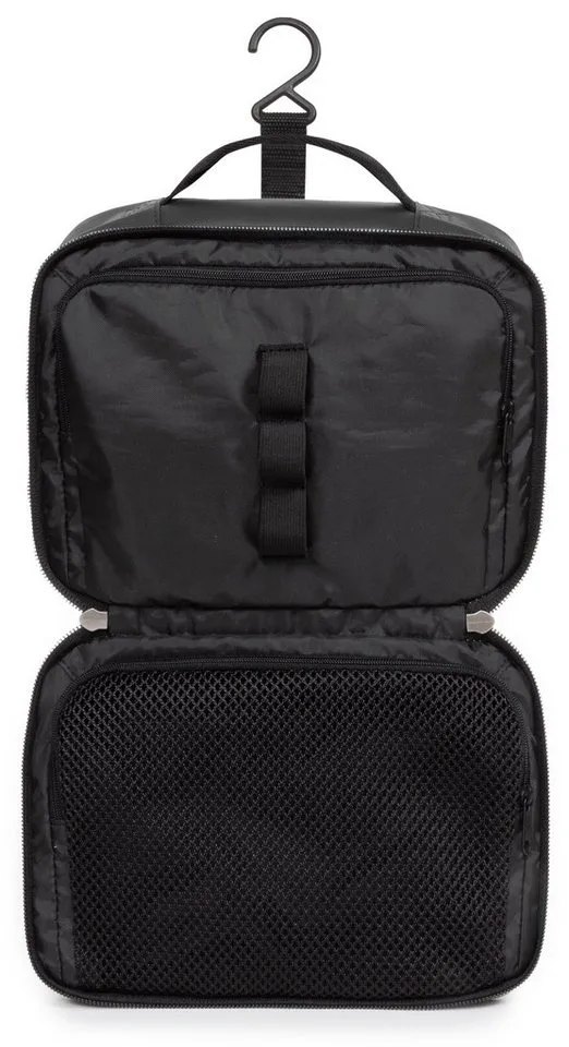 Eastpak Eastpak Kulturbeutel ROAD KIT, Kosmetiktasche, Washbag mit viel Stauraum und integriertem Haken, Grau, – Produktbild 4 von 5