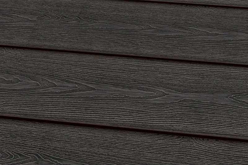 woodstore24 WPC Terrassendiele, Massivdiele, dunkelgrau Holzstruktur, 22 mm (Stärke) x 143 mm (Breite), 3D Oberfläche Länge 3 m – Produktbild 1 von 1