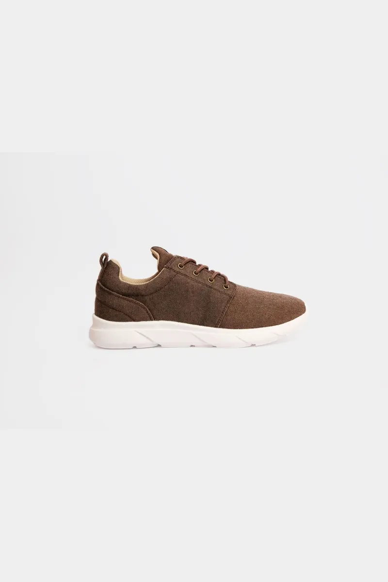 8000kicks EU 8000kicks EU Damen vegan Sneaker Explorer V2, Dunkelbraun, – Produktbild 1 von 2