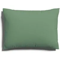 Schlafgut Schlafgut Kissenbezug Easy Jersey Baumwolle - uni, Green mid, – Produktbild 1 von 1