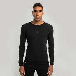 GymBeam OG1 STRIX Essential Langarm-Shirt in Black M – Produktbild 1 von 1