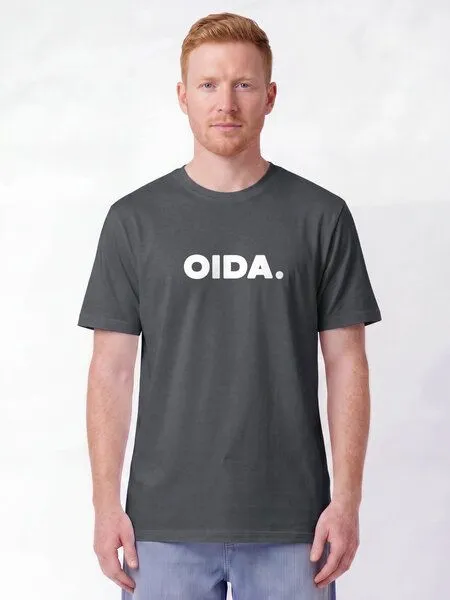 watapparel watapparel T-Shirt Unisex Oida, Anthracite, – Produktbild 2 von 2