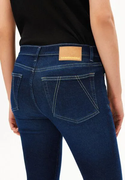 ARMEDANGELS ARMEDANGELS TILLAA Damen Skinny Jeans aus Baumwoll Mix, Blue, – Produktbild 3 von 4