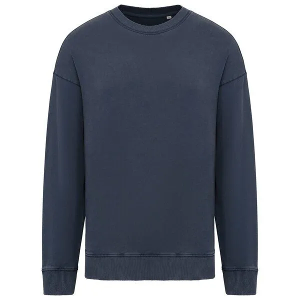 Greenspired Greenspired Verwaschenes Umweltfreundliches Oversize Unisex-Sweatshirt 300g/m² 100% Biobaumwolle XS-3XL, Verwaschenes navy, – Produktbild 1 von 1