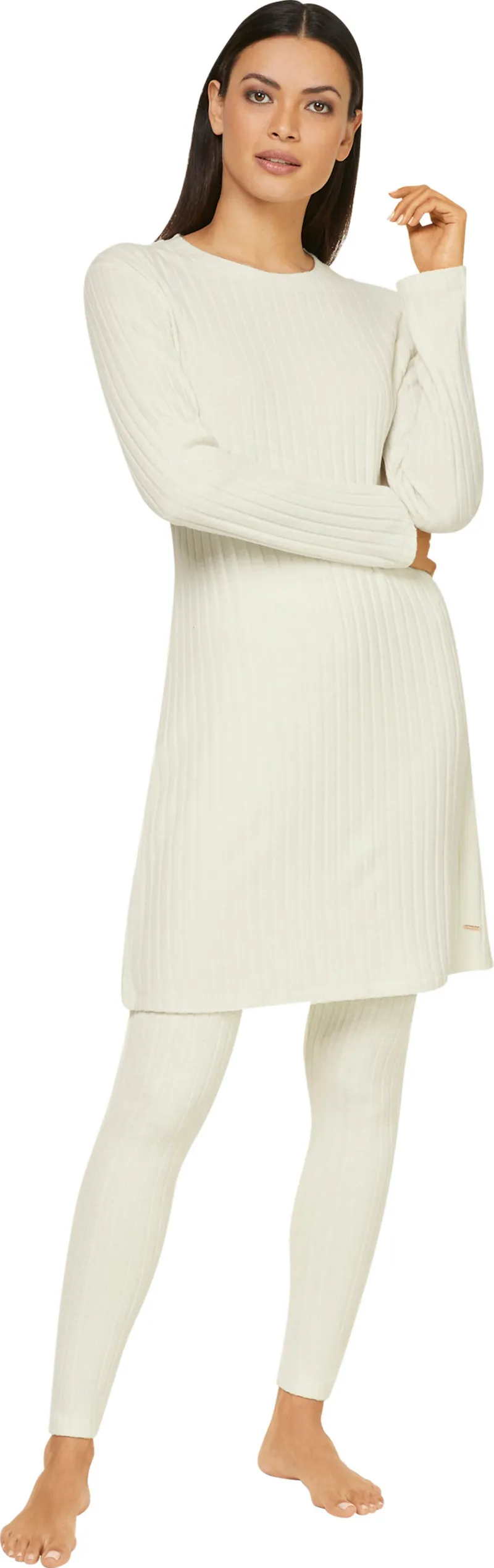 feel good Longshirt ecru, Ecru, – Produktbild 2 von 2