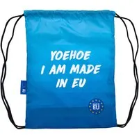 Turnbeutel "Bottlebag" aus recyceltem PET inkl. vollflächigem Druck – Produktbild 1 von 1