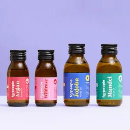 forpeople forpeople 4er Set Pure Pflegeöle in Bioqualität - Jojoba, Argan, Wildrosenkern und Mandel – Produktbild 1 von 1