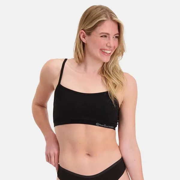 Bamboo Basics Bamboo Basics Nahtloser BH ELLE ( 2er Pack, schwarz), Schwarz, – Produktbild 2 von 4
