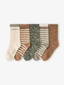 Vertbaudet 5er-Set Socken DINO Jungen – Produktbild 1 von 1