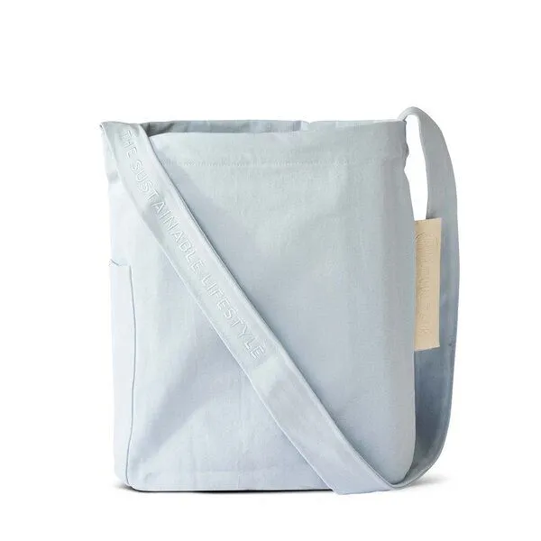 TINTOK TINTOK Mira Canvas Tasche 100 % Bio-Baumwolle GOTS-zertifiziert, Skyride, – Produktbild 4 von 4