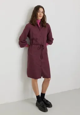 recolution Damen Kleid aus Bluse aus Leinen und LENZING ECOVERO Viskose Mix - MELON - recolution – Produktbild 1 von 1