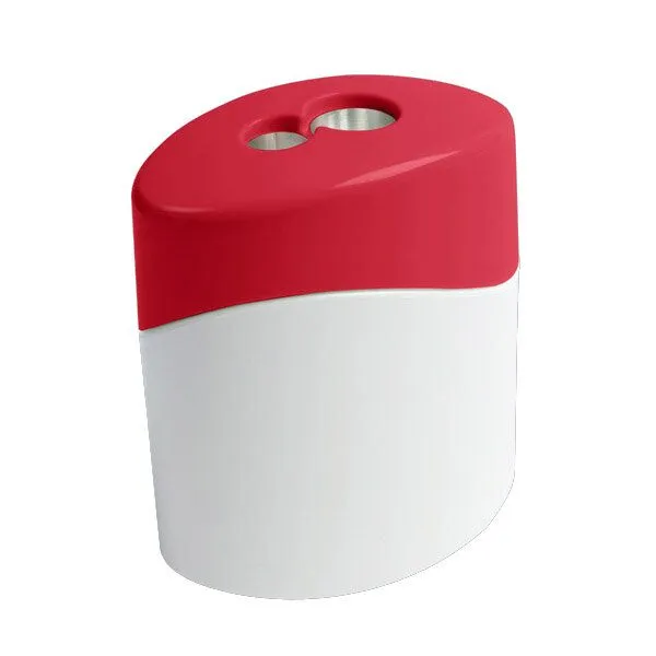 M+R M+R Zweiloch-Dosenspitzer GREEN LINE aus Biokunststoff, Himbeere, – Produktbild 1 von 2