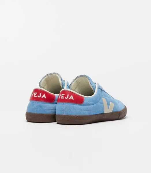 Veja Veja Damen-Sneaker Panenka Suede Aqua Pierre Bark – Produktbild 3 von 3