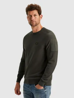 PME Legend PME Legend American Classic Pullover Beluga Grün - Größe XXL – Produktbild 1 von 1