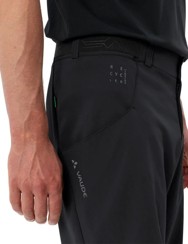 Vaude Vaude Fahrradhose MEN'S LOAMER SHORTS für Erwachsene, robuste Verarbeitung, bequemer Sitz, Schwarz, – Produktbild 2 von 4