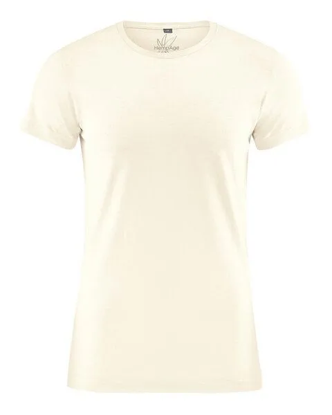 HempAge HempAge Herren T-Shirt Hanf/Bio-Baumwolle, Offwhite, – Produktbild 1 von 1