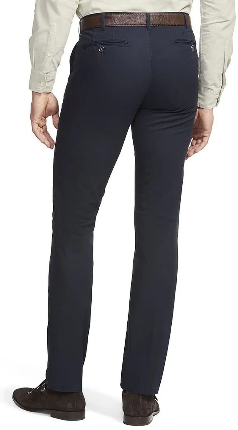 Meyer Meyer Chino Bonn Navy - Größe 25, Blau, – Produktbild 2 von 5