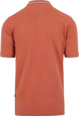 Suitable Suitable Respect Poloshirt Tip Ferry Terrakotta - Größe S – Produktbild 1 von 1