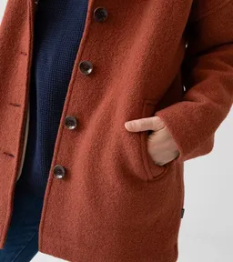 TIRALAHILACHA TIRALAHILACHA Tad Chunky Wool Coat – Produktbild 1 von 1