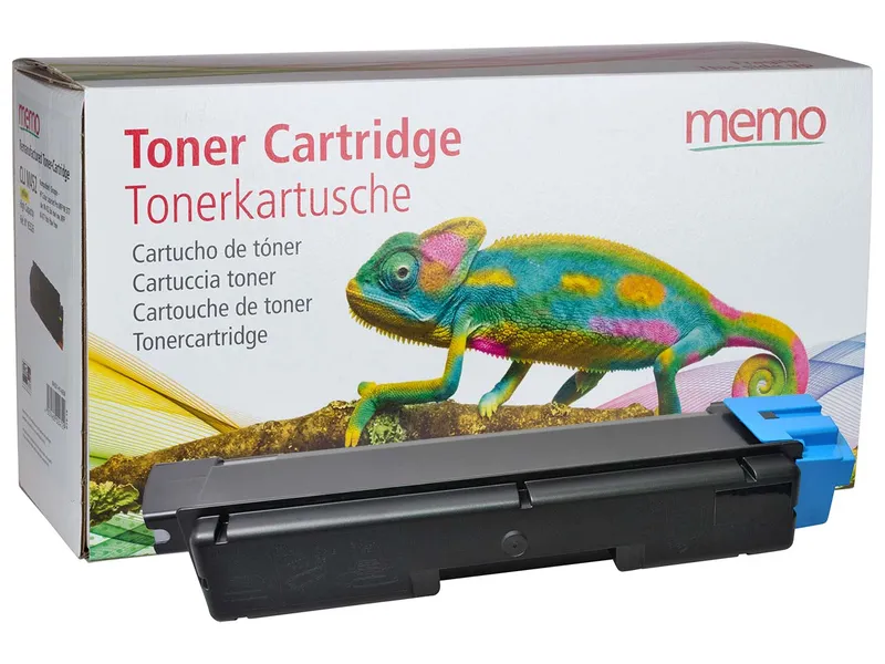 Memo memo Toner ersetzt Kyocera TK-590C cyan – Produktbild 1 von 1