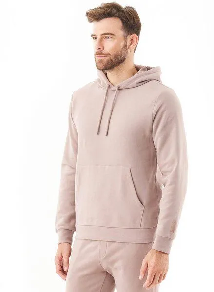 ORGANICATION ORGANICATION ESSENTIALS-HOOLDEN-Soft Touch Hoodie aus Bio-Baumwolle, Braun(mocha), – Produktbild 3 von 3