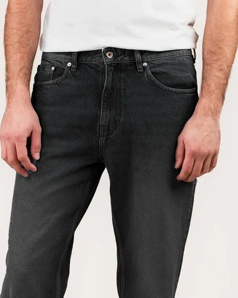 Kuyichi Kuyichi Herren Jeans LARRY Loose Fit aus 99% Bio-Baumwolle und 1% Elasthan, Blue, – Produktbild 4 von 4