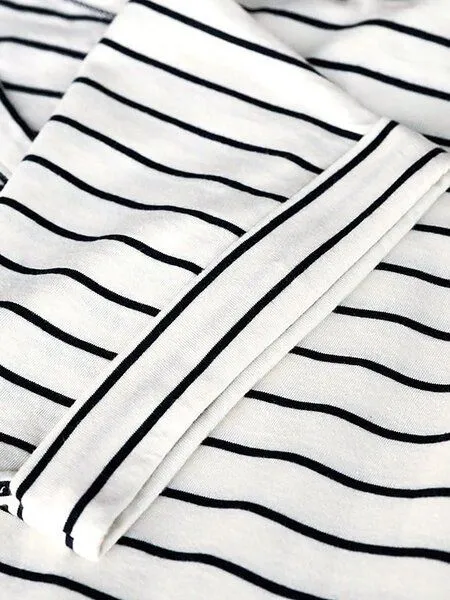 FUXBAU FUXBAU Frauen Streifenshirt - navy weiss, Navy weiß, – Produktbild 4 von 4