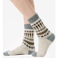 Living Crafts Living Crafts Socken - BORGHOLM, Nordic pattern (mehrfarbig), – Produktbild 1 von 1
