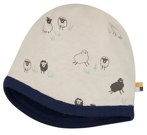 loud + proud loud + proud Babys & Kinder Mütze Wollfleece, GOTS-zertifiziert, Ultramarine(blau), – Produktbild 3 von 4