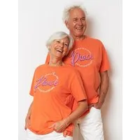 SPARKLES OF LIGHT SPARKLES OF LIGHT Yoga Shirt | PEACE WITH YOU & ME, Rot-orange (orange), – Produktbild 1 von 1