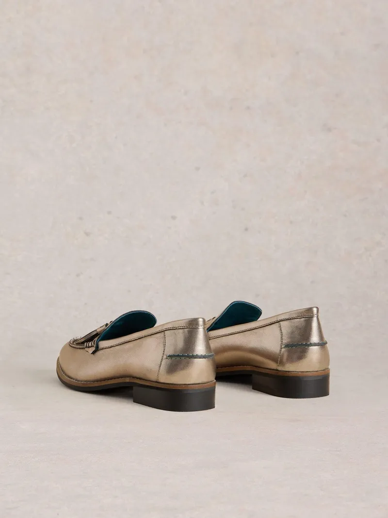 White Stuff Elba Loafer - 36.5, Silbergrau, – Produktbild 4 von 4