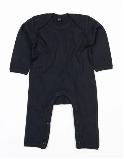 Babybugz Babybugz Baby Langarm Strampelanzug Jumpsuite Vegan, Black, – Produktbild 2 von 3