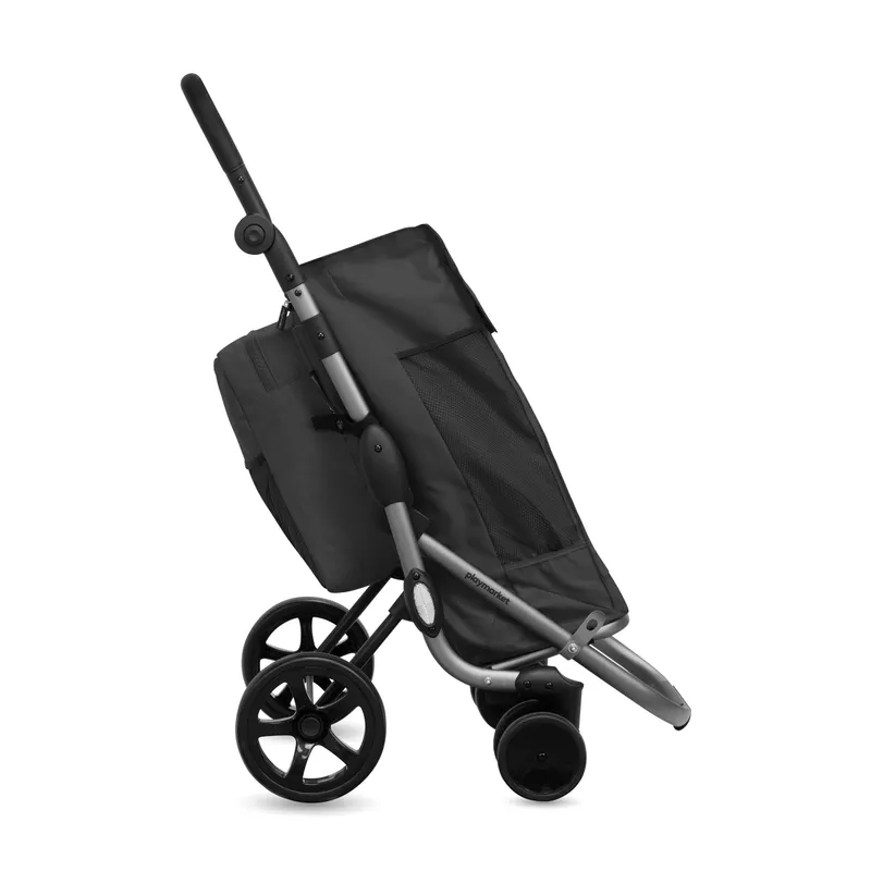Playmarket Playmarket Einkaufstrolley GO PLUS PREMIUM, Schwarz, – Produktbild 3 von 4