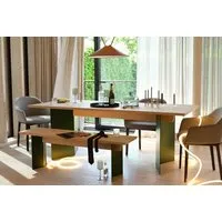 Hausen Hausen Bank FOLD Douglas fir, Schwarz (ral 9005), – Produktbild 2 von 7