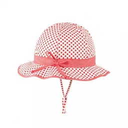 Pure pure by Bauer Pure pure by Bauer Sommerhut weiß-rot Punkte mit UV-Schutz – Produktbild 1 von 1