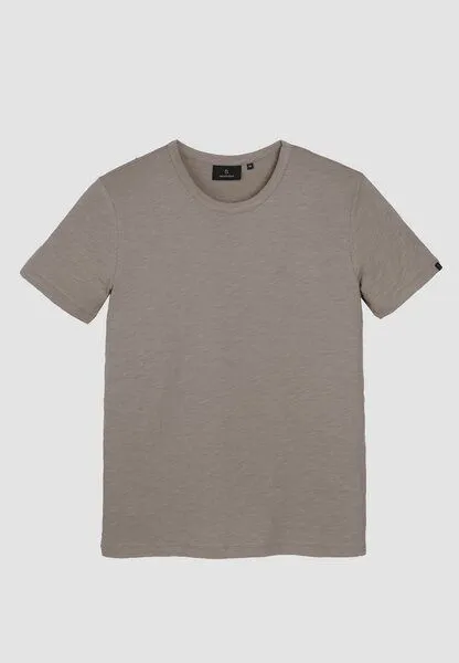 recolution Herren Slub T-Shirt aus Bio-Baumwolle - BAY - recolution, Vintage brown (braun), – Produktbild 1 von 1