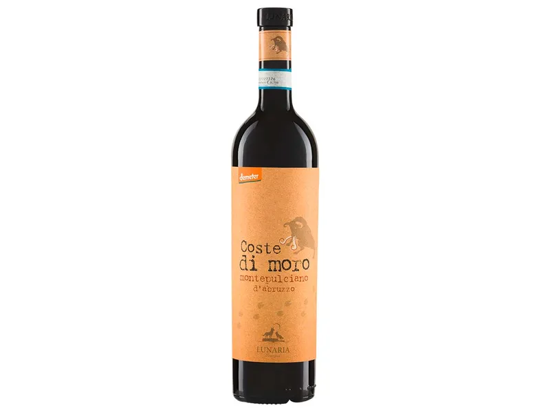 Bio-Rotwein Montepulciano 'Coste di moro' DOC 0,75 l – Produktbild 1 von 1