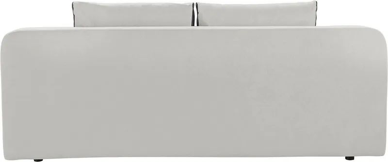 COLLECTION AB Schlafsofa Moritz B: 200 cm, Liegefl. 142x200 cm, Gästebettfunktion, frei stellbar, Wohnkomfort, Grau, – Produktbild 5 von 8