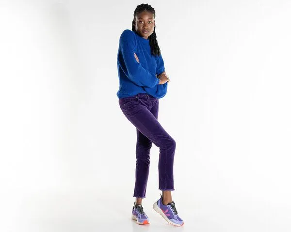 Alma & Lovis Alma & Lovis Oversize Pullover aus Babyalpaka | Alpaka Turtleneck Pullover, Astral blue (dunkelblau), – Produktbild 2 von 2