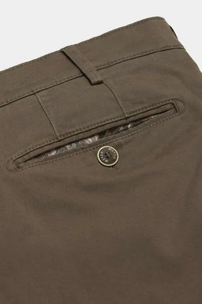 Meyer MEYER Thermohose aus BIO-Baumwoll-Twill, Braun (mokka), – Produktbild 4 von 4